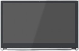 Kreplacement Replacement 15.6 inches HD LCD Panel Touch Screen Assembly Bezel for Acer Aspire V5-571P V5-571P-6499 V5-571P-6815 V5-571P-6407 V5-571P-6642 V5-571P-6472 (Silver) (LCD Touch Assembly + Bezel)