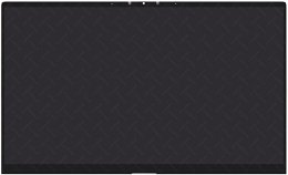 Kreplacement Replacement for ASUS ZenBook 15 UX534 UX534FTC-AS77 UX534FTC-NH76 UX534FTC-NH77 UX534FA-AA205T 15.6 inches UHD 3840x2160 4K IPS LCD Display Screen Front Glass Panel Assembly 40Pin (No Bezel)