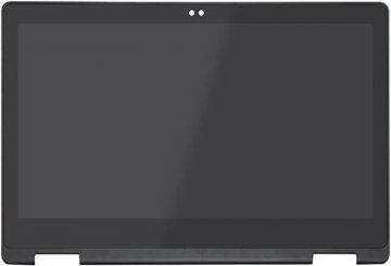 Kreplacement Replacement 13.3 inches FullHD 1920x1080 IPS LED LCD Display Touch Screen Digitizer Assembly with Bezel for Dell Inspiron 13 7375 i7375 (40 Pins Connector)