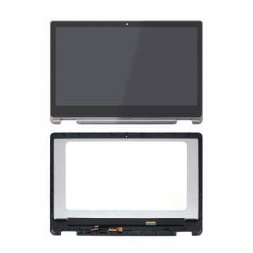 15.6'' FHD LED LCD Touch Screen Digitizer Assembly+Bezel For Acer Aspire R15 R5-571T R5-571TG N156HCA-EA11920x1080