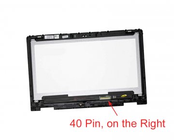 Touch Digitizer + LCD + Bezel for Dell P69G001 (40 Pins)