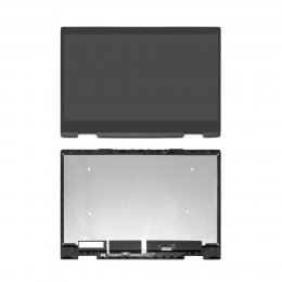 Full LCD Display Screen Touch Glass With Frame For HP ENVY x360 15-bp000nb 15-bp000nl 15-bp000nx 15-bp002nf 15-bp004nk
