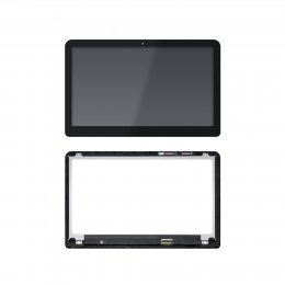 Kreplacement 15.6'' IPS LCD TouchScreen Glass +Bezel N156HCE-EAA For HP 15-bk series