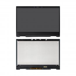 Kreplacement LCD Display Touch Screen Glass Panel Assembly +Control Board (PCB) +Frame For HP x360 13-AG 13M-AG Series