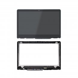 Kreplacement LED LCD Touch Screen Bezel Assembly For HP Pavilion X360 14-BA013CA 14-ba039ns 14-ba039tx 14-ba090na 14-ba048tx 14-ba100tx