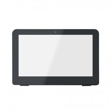 11.6" Touch Screen Digitizer Glass Panel for HP Pavilion x360 11-K SETNK + Bezel