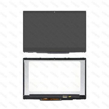 FHD 1920*1080 LCD Touch Screen Digitizer Assembly With Bezel For HP Pavilion x360 15-cr0002ng 15-CR0051OD 15-CR L20826-001