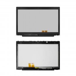 Kreplacement 14" For Lenovo ThinkPad T440 Tablet Front Outter Touch Screen Panel Digitizer Glass Lens Sensor Replacement + Frame