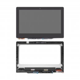 Kreplacement 11.6" LED LCD Display Matrix Panel Touch Screen Assembly With Bezel For Lenovo Flex 4-11 Flex 4-1130 80U3 1366x768