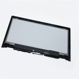 For Lenovo Yoga 700-14ISK 80QD Touch Digitizer LCD Screen Assembly + Bezel 14"