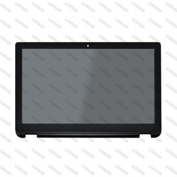 15.6" LCD Screen Touch Digitizer + Bezel For Toshiba Satellite Radius P55W-B5220