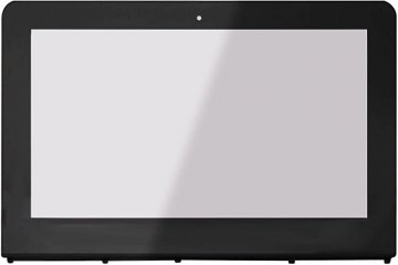 Kreplacement 11.6 inch Replacement Touch Screen Digitizer Front Glass Panel + Bezel for HP X360 11-ab 11-ab000 Series with Touch Control Board