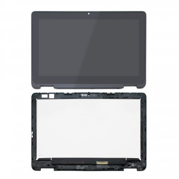 Kreplacement 11.6" LED LCD Touch Screen Digitizer Assembly With Bezel For Dell Chromebook 11 5190 P28T 2 in 1
