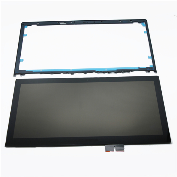 15.6\" LCD Touch Screen Digitizer + Bezel Assembly For Lenovo Edge 2 15 1080p