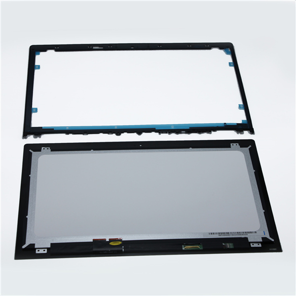 15.6" LCD Touch Screen Digitizer + Bezel Assembly For Lenovo Edge 2 15 1080p