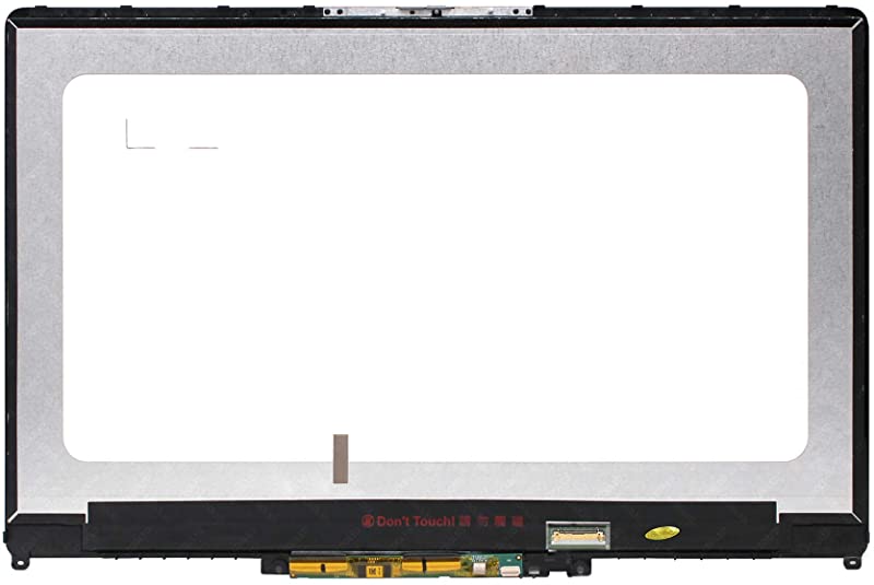 Kreplacement Replacement 15.6 inches FullHD 1920x1080 IPS LED LCD Display Touch Screen Digitizer Assembly Bezel with Touch Controller Board for Dell Inspiron 15 7586 i7586 P76F P76F001 (Support Active Pen)