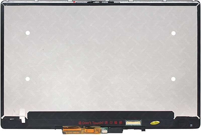 Kreplacement Replacement 13.3 inches FHD 1080P IPS LCD Display Touch Screen Digitizer Assembly Bezel with Touch Controller Board for Dell Inspiron 13 7386 i7386 P91G P91G001 (1920x1080-30Pins Connector)