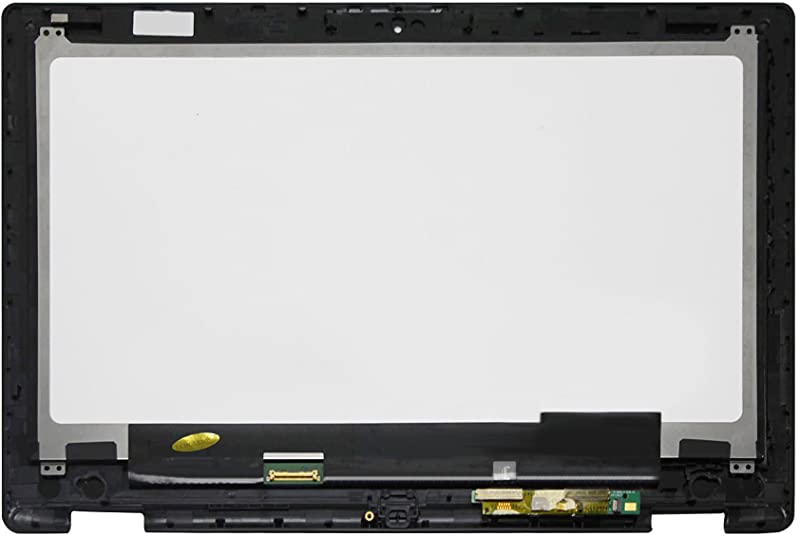 Kreplacement Compatible 13.3 inch FullHD 1080P LED LCD Display Touch Screen Digitizer Assembly + Bezel Replacement for Dell Inspiron 13 7353