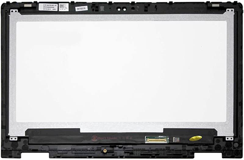 Kreplacement 13.3 inch FullHD 1080P LED LCD Display Touch Screen Digitizer Assembly + Bezel for Dell Inspiron 13 5368 5378 5379 (NOT for LP133WF2/NV133FHM-N45)