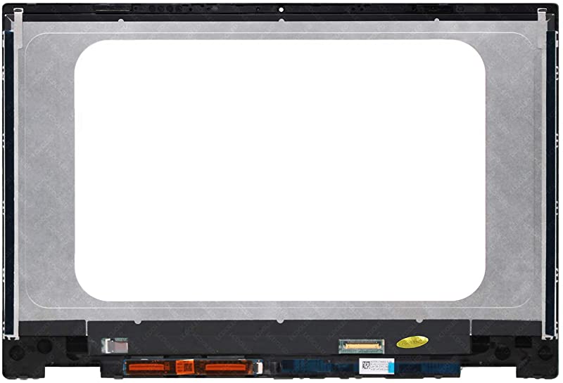 Kreplacement Replacement 14.0 inches FullHD 1920x1080 IPS LCD LED Display Touch Screen Digitizer Assembly Bezel with Board for HP Pavilion x360 14-dw0005nw 14-dw0005ur 14-dw0006nf 14-dw0006nh 14-dw0006nj