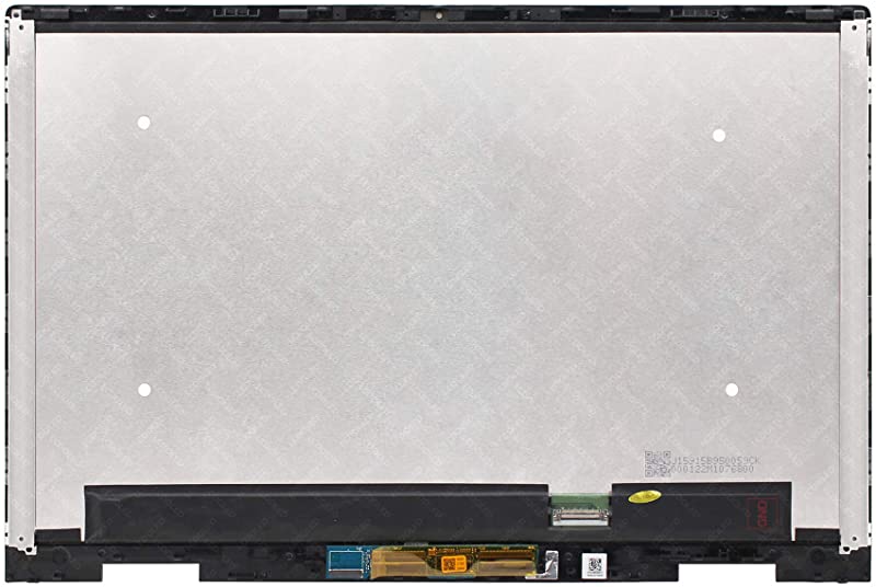 Kreplacement Replacement for HP Envy x360 15-ed1157ng 15-ed1350nd 15-ed1452ng 15-ed1477ng 15-ed1552nz 15.6 inches FullHD 1920x1080 IPS LCD Display Touch Screen Digitizer Assembly Bezel with Control Board