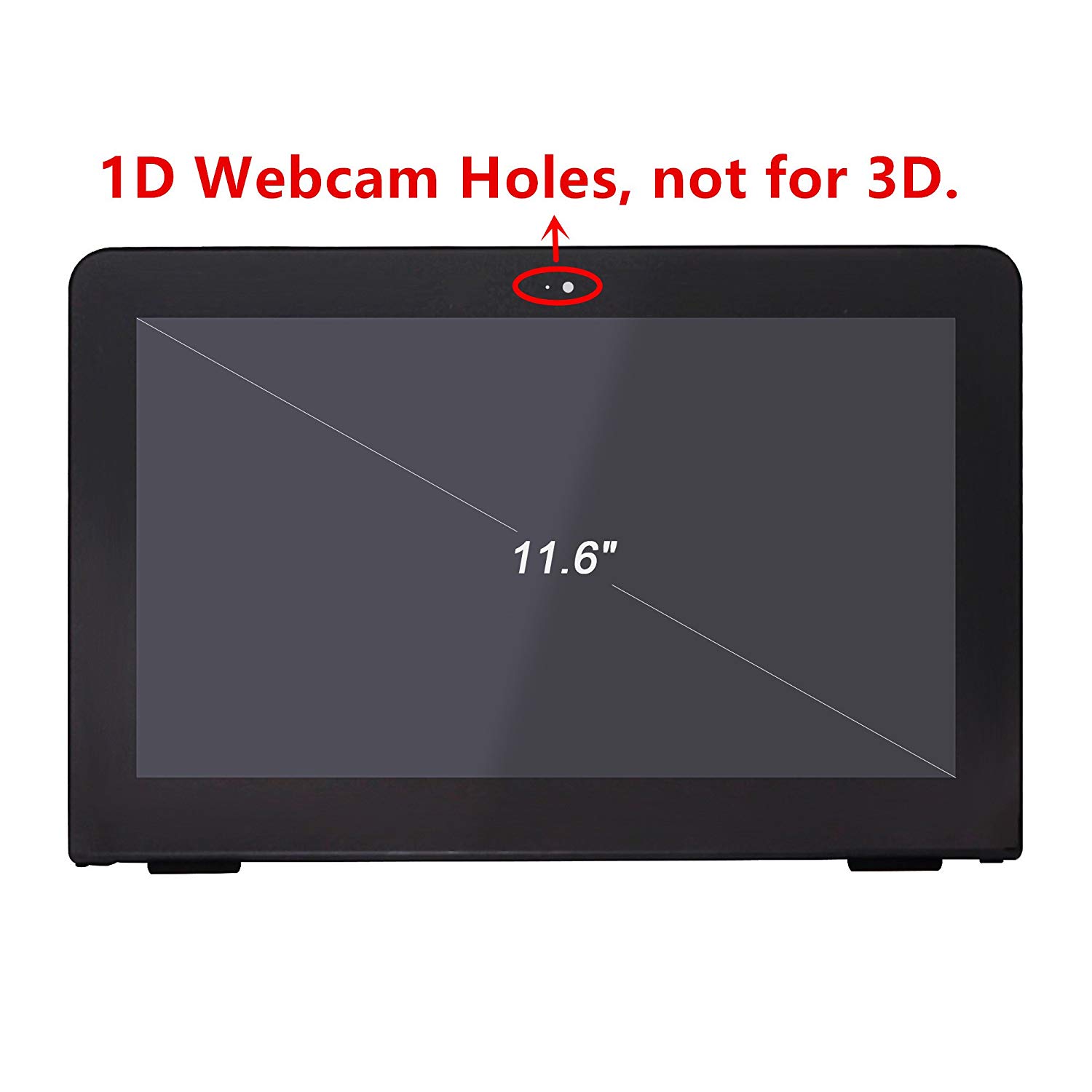Screen Display Replacement For HP PAVILION 11-U107TU LCD Touch Digitizer Assembly