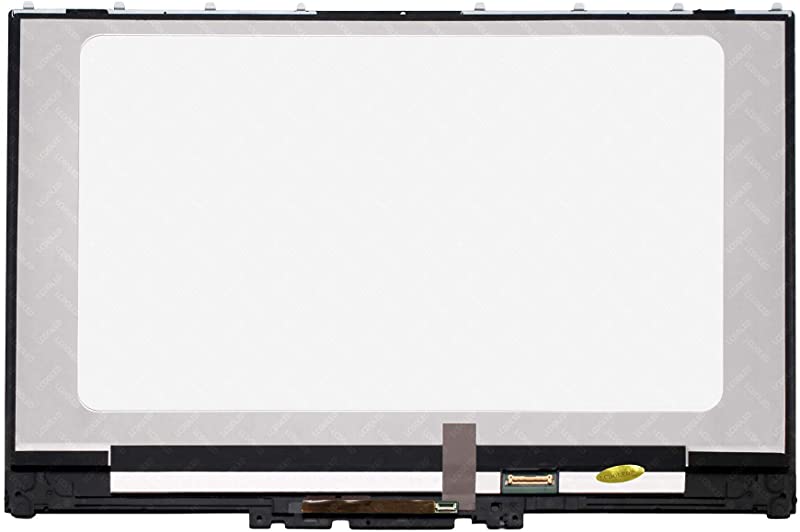 Kreplacement Compatible 15.6 inch FullHD 1080P IPS N156HCE-EN1 LED LCD Display Touch Screen Digitizer Assembly + Bezel + Board Replacement for Lenovo Yoga 720-15IKB 80X7 80X7008HUS 80X70090CF 80X7005MCF