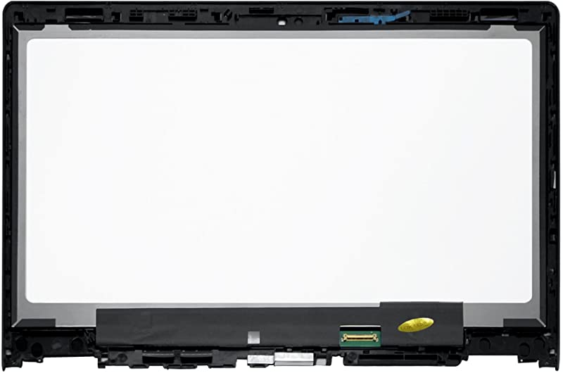 Kreplacement 14.0 inch for Lenovo Yoga 3-14 3-1470 80JH FullHD 1080P LP140WF3(SP)(L2) N140HCE-EBA LED LCD Display Touch Screen Digitizer Assembly + Bezel