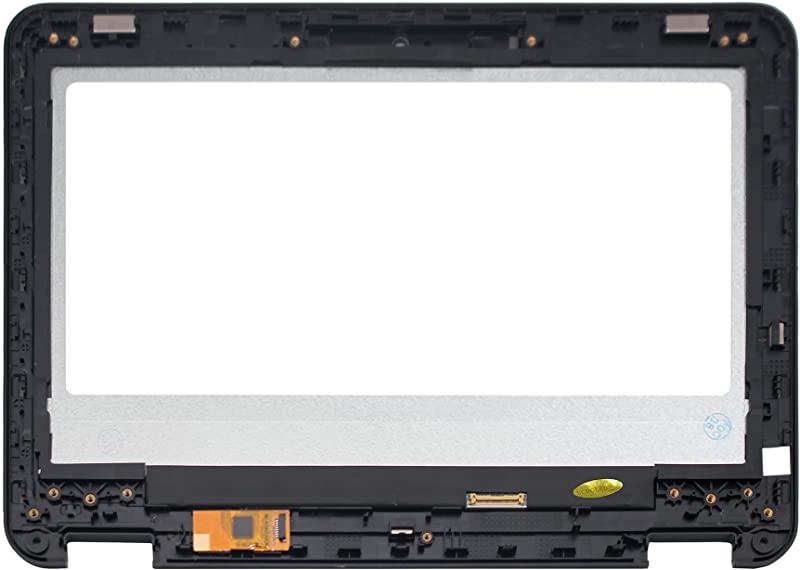 Kreplacement 11.6 inch 1366x768 HD LED LCD Display Touch Screen Digitizer Assembly + Bezel for Lenovo N23 Winbook 80UR001FUS 80UR0002US 80UR0004US 80UR0006US 80UR0008US (NOT for Chromebook)