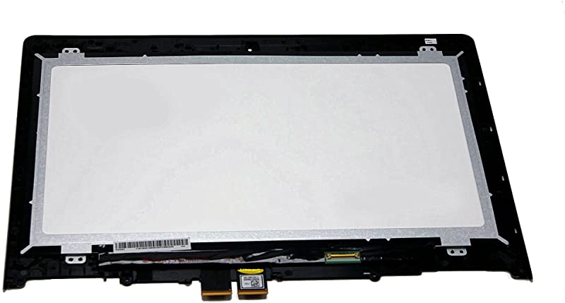 Kreplacement 14 inch FHD 1080P LED LCD Display Touch Screen Digitizer Assembly + Bezel for Lenovo Flex 3-14 3-14D 3-1470 3-1480 80JK 80R3