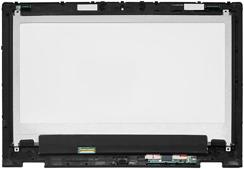 Kreplacement Compatible 13.3 inch HD 1366x768 LED LCD Display Touch Screen Digitizer Assembly + Bezel Replacement for DELL Inspiron 13 7347 7348 7359 P57G002